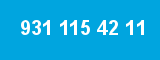931 115 42 11